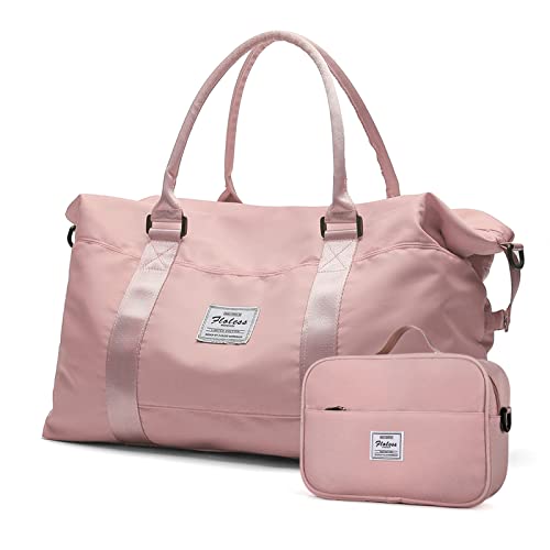 HYC00 Travel Duffel Bag for Women with Toiletry Bag