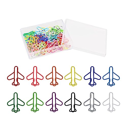 OWLFAVO Airplane Paper Clips
