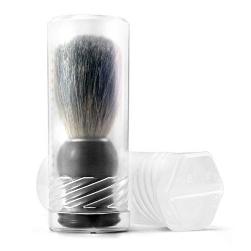 Shaving Brush Travel Case Holder