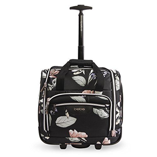 BEBE Women's Valentina-Wheeled Carry-on Bag