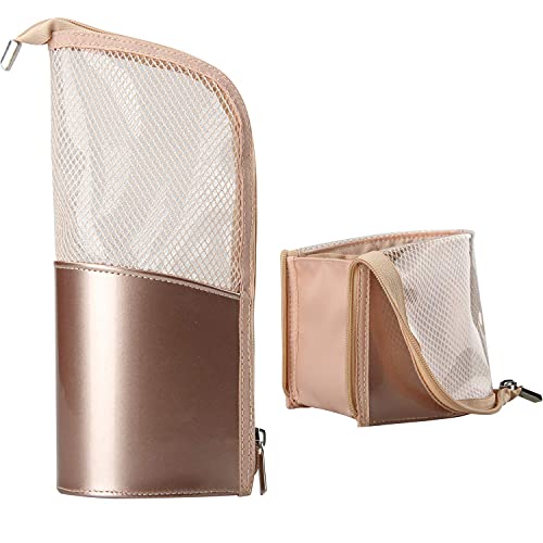 Portable and Stylish Makeup Brush Bag - The Perfect Travel Companion