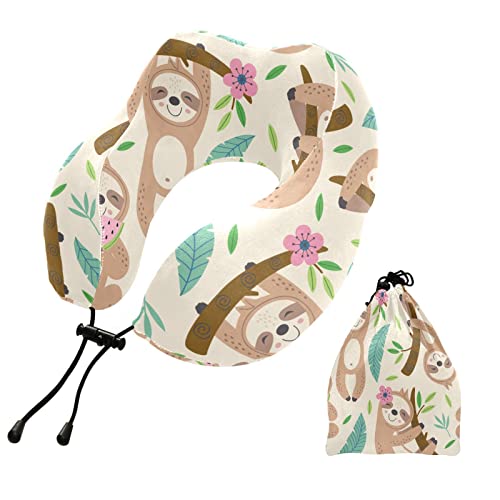 Cute Sloth Neck Pillows for Travel