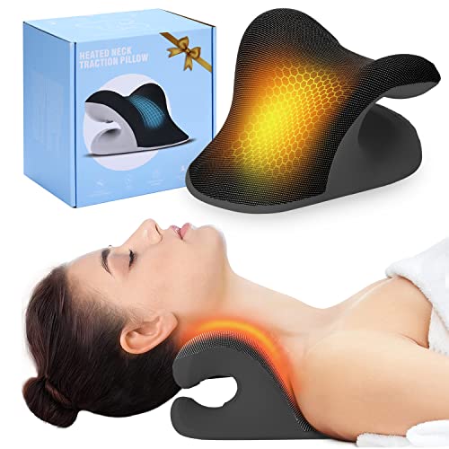 Heated Neck Stretcher with Magnetic Therapy