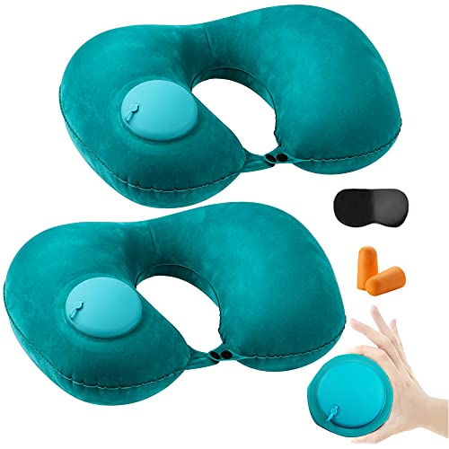 KLERICER Inflatable Travel Pillow