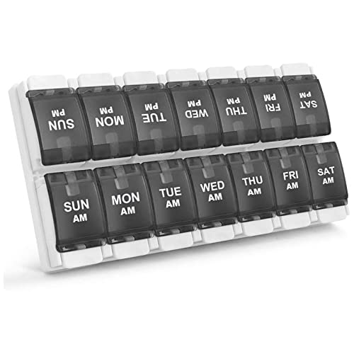 Sukuos Weekly 7 Day Pill Organizer