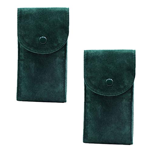 Hemobllo Watch Pouch - Green Travel Watch Storage Pouch
