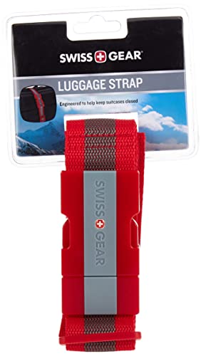 Adjustable Luggage Strap with Snap-Lock Buckle