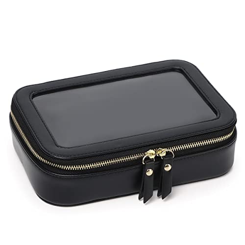 Clear Travel Toiletry Makeup Bag with Zipper