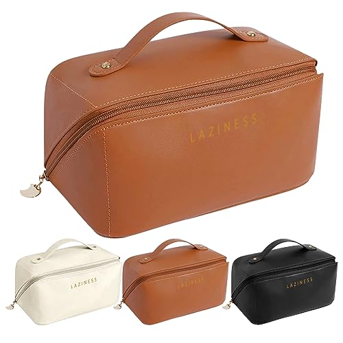 MICOTA Large-Capacity PU Leather Makeup Bag