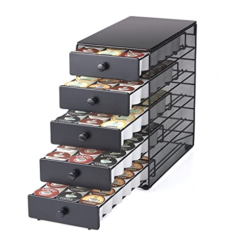 Nifty Coffee Pod Drawer – Black Satin Finish