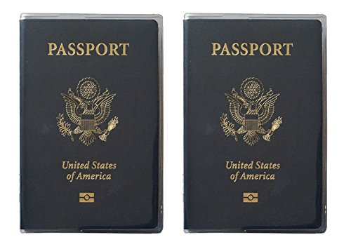 Heavy Duty Clear Vinyl Passport Cover