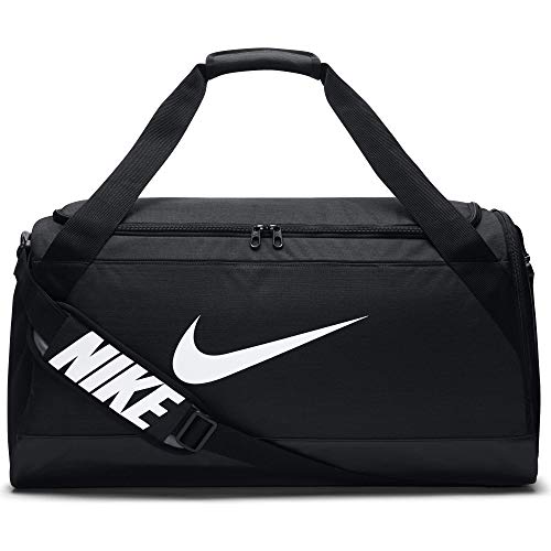 NIKE Training Duffel Bag - Black/Black/White - Medium