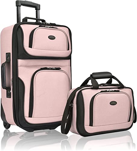 U.S. Traveler Rio Carry-On Luggage Set