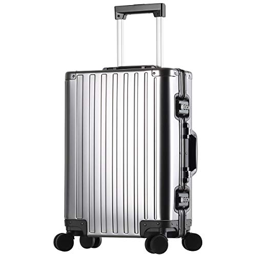Sindermore Aluminum Hardside Suitcase With TSA Lock