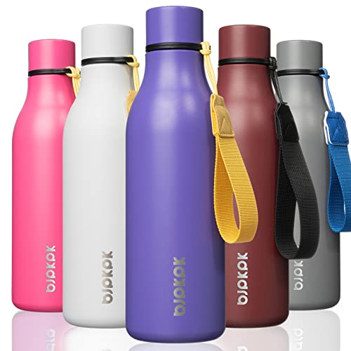 BJPKPK Insulated Water Bottles, 18oz Stainless Steel