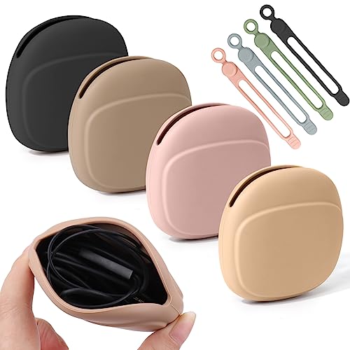 Silicone Headphone Organizer and Cable Ties