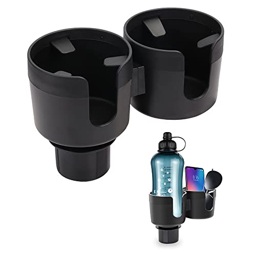 JINKEY Dual Cup Holder Expander for Car - Multifunctional Large Car Cup Holder Expander Adapter