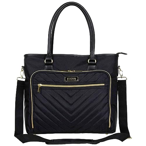Chelsea Quilted Chevron Business Tote