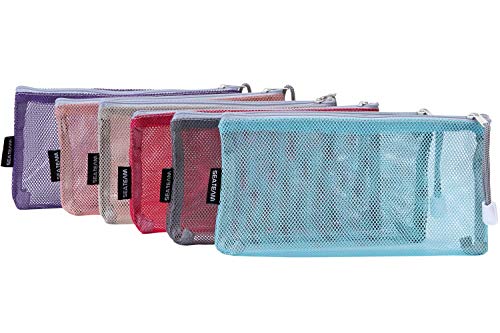 Sea Team 6pcs Travel Toiletry Pouch