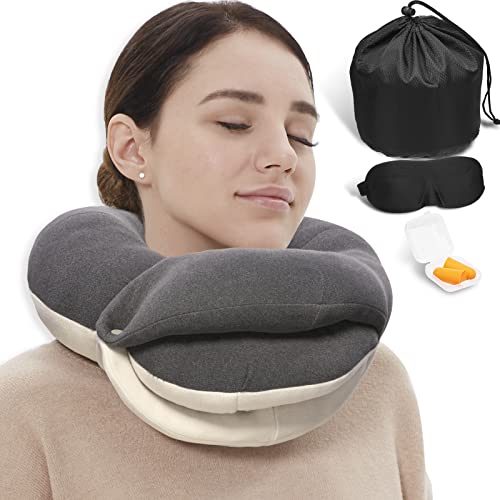 BUYUE Travel Neck Pillows for Airplanes