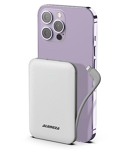 Alongza Portable Charger - Small and Lightweight Power Bank for Travel