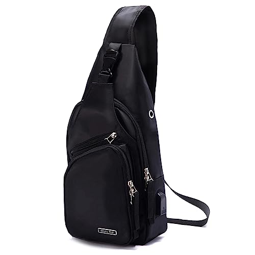Seoky Rop Sling Backpack Black