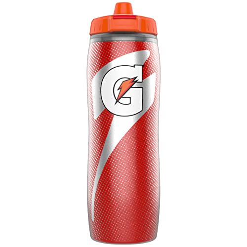 Gatorade 32 Oz Squeeze Water Sports Bottle - Pack of 2 - New Easy Grip  Design