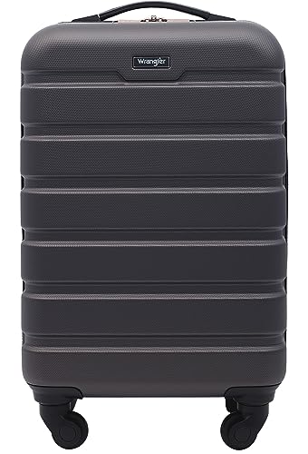 Wrangler Spinner Carry-On Luggage