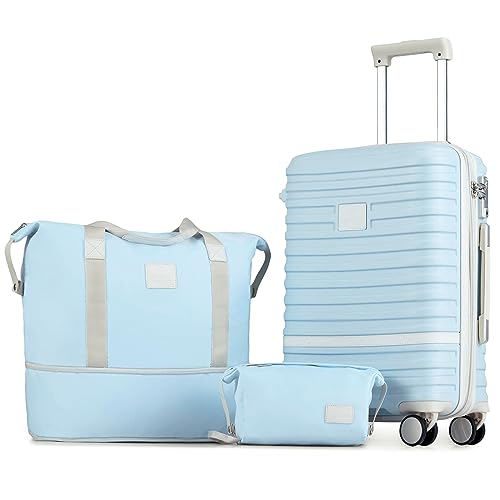 Joyway 3 Piece Expandable Suitcase Set