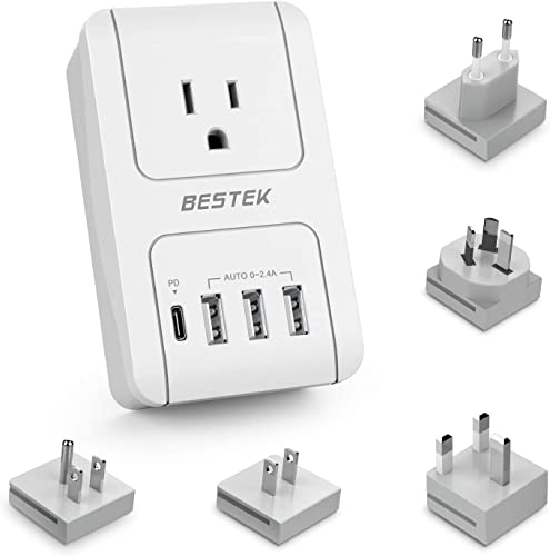 BESTEK 3000W Travel Adapter with USB BESTEK 3000W Travel Adapter with USB