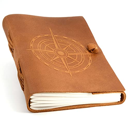 ThoughtSpace Journals - Leather Journal for Men & Women