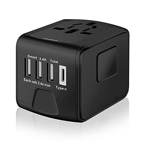 SAUNORCH Universal International Travel Power Adapter