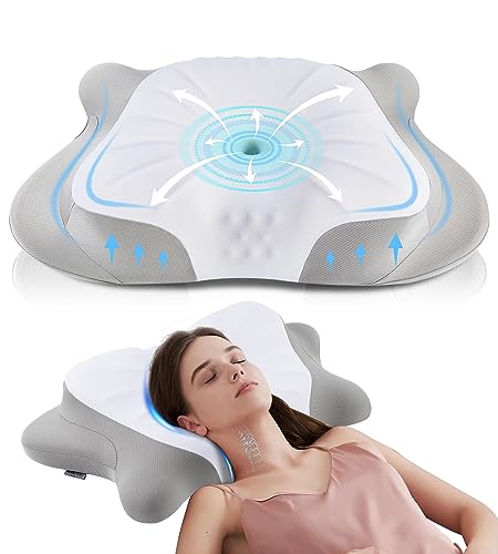 FAIORD Adjustable Contour Memory Foam Cervical Pillow FAIORD Adjustable Contour Memory Foam Cervical Pillow