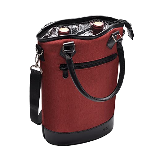 Insulated Wine Gift Carrier Tote