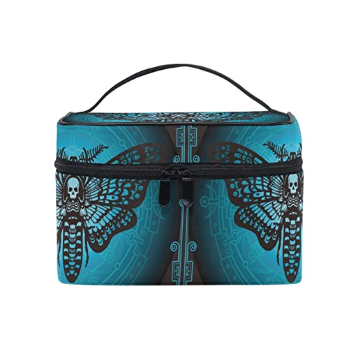 Goth Skull Makeup Bag