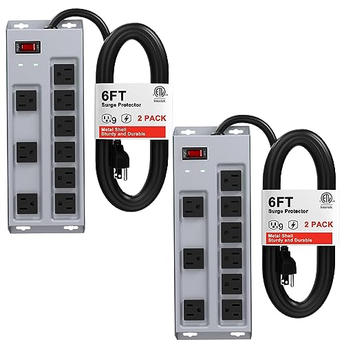 ETL Heavy Duty Power Strip Surge Protector