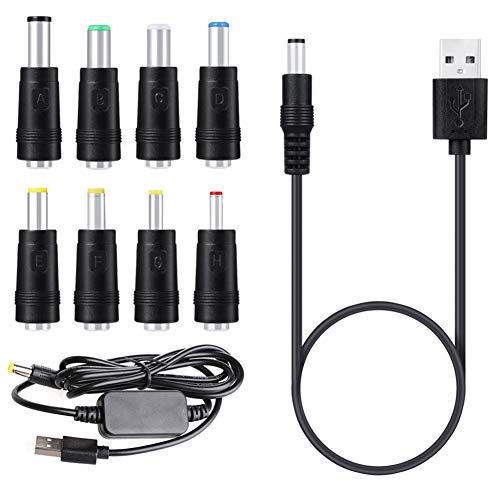 USB to DC Power Cable & USB 5V to DC 12V Converter