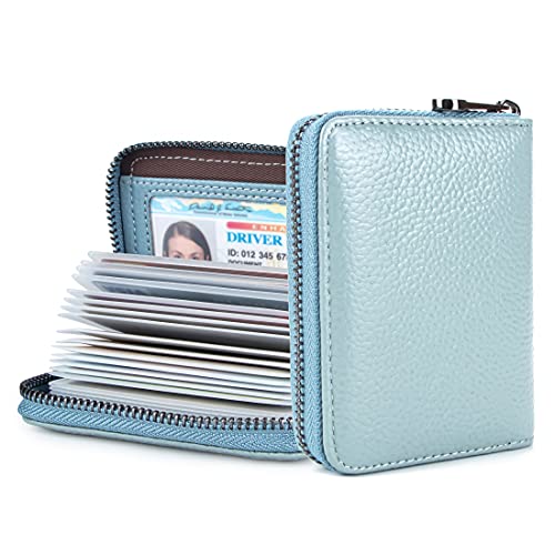 Aiyo Fashion Genuine Leather Card Holder Wallet