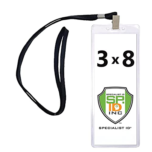 Heavy Duty Ticket Badge Holder with Lanyard Heavy Duty Ticket Badge Holder with Lanyard