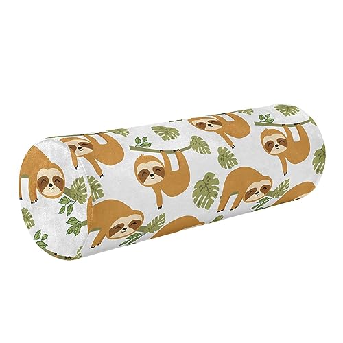 GOODOLD Sloths Neck Roll Pillow