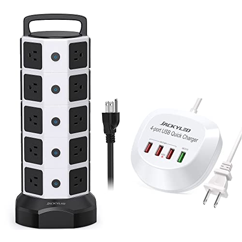 Power Strip Tower Surge Protector