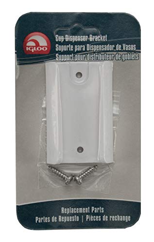 Igloo Cup Dispenser Bracket - White, Small