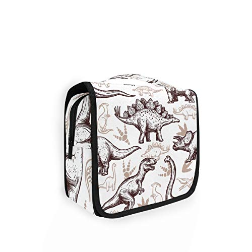 AUUXVA Dinosaur Travel Toiletry Bag