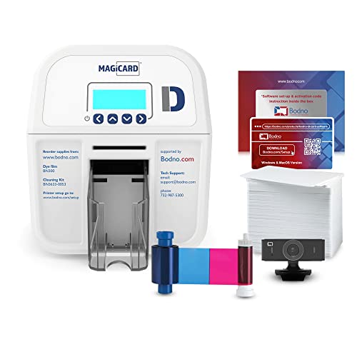 Magicard D ID Card Printer & Supplies Package