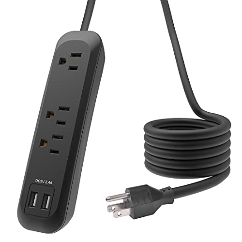 USB Power Strip with Surge Protector