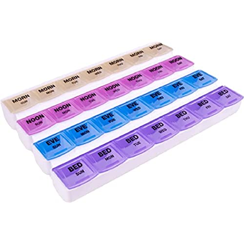 417MXILKfXL. SL500  - 10 Amazing 7 Day 4 Compartment Pill Organizer for 2024