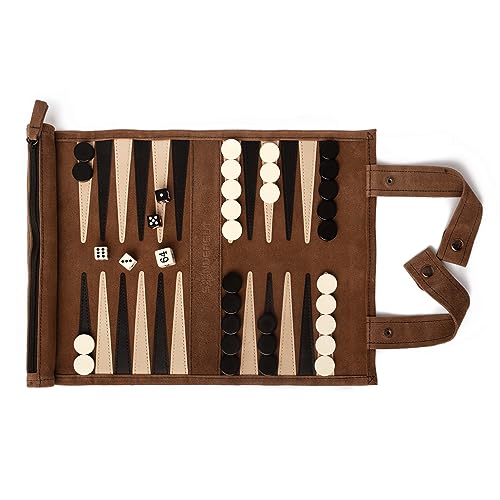 Sondergut Travel-Size Backgammon Set