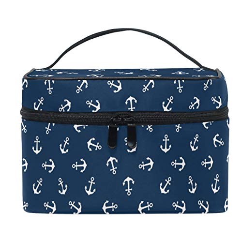 Nautical Anchor Makeup Bag