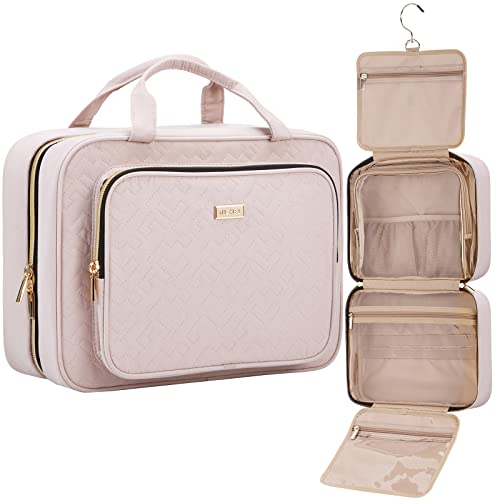 NISHEL Travel Toiletry Bag for Women - Spacious, Organized, and Convenient