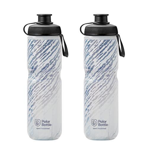 Polar Bottle 24 oz Sport Insulated Clean Cover Bottle 2-Pack